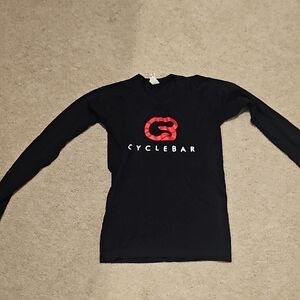 CycleBar Black Long Sleeve Shirt